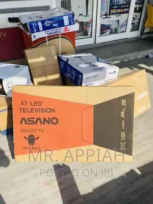 Super Quality Asano 43 Inch Digital Electric Tv(Black).