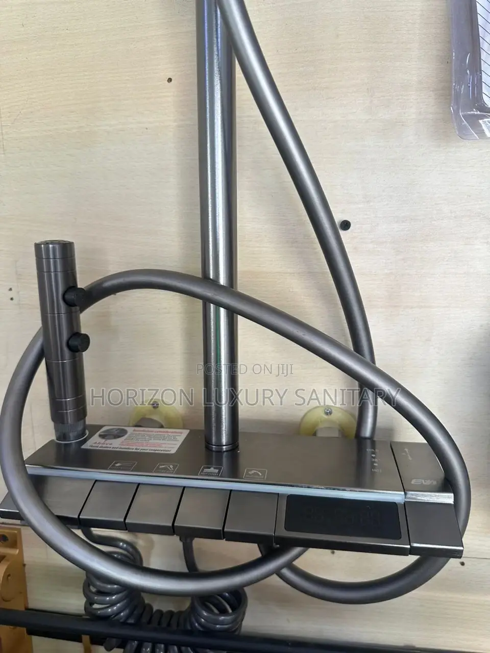 4in1 Piano Rainfall Thermostatic Mixer Shower
Set