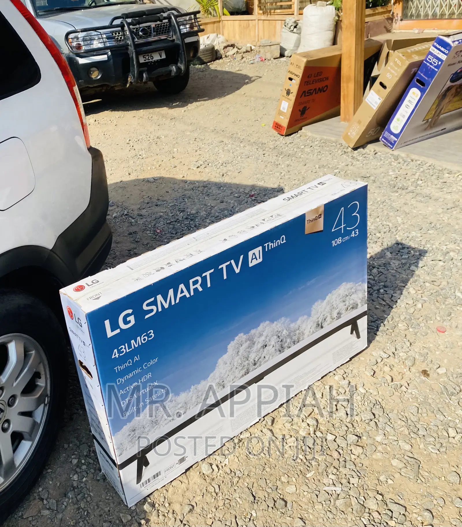 Newly in Stock LG 43lm637 43 Inch Full HD Smart LED Tv.