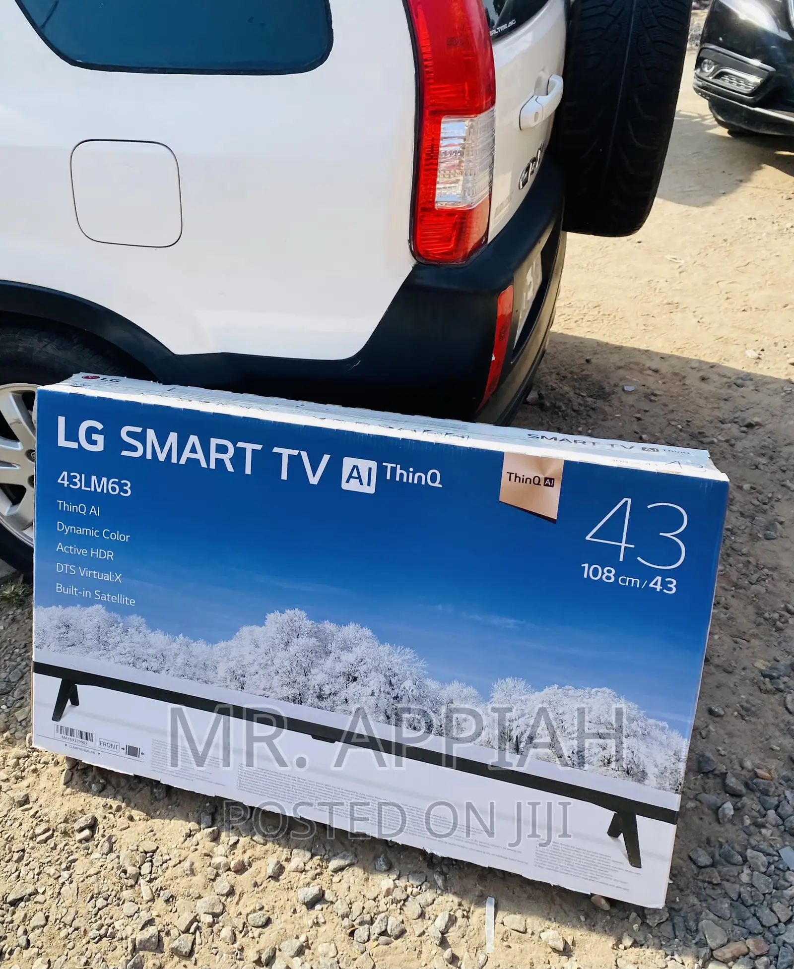 Sealed in Box  LG 43lm637 43 Inch Full HD Smart LED Tv.