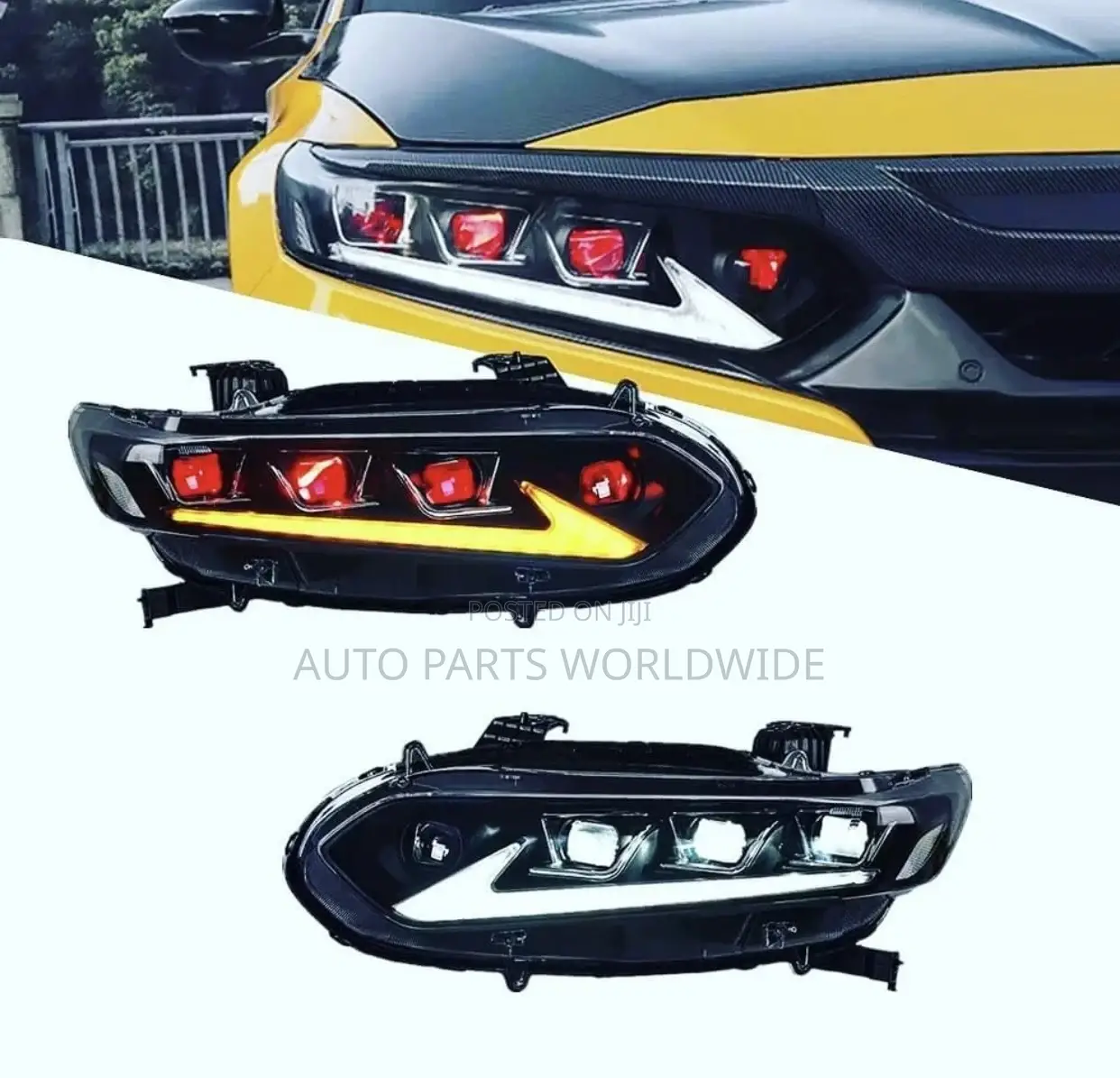 Honda Accord Spec Headlights Full Led 2018-2022