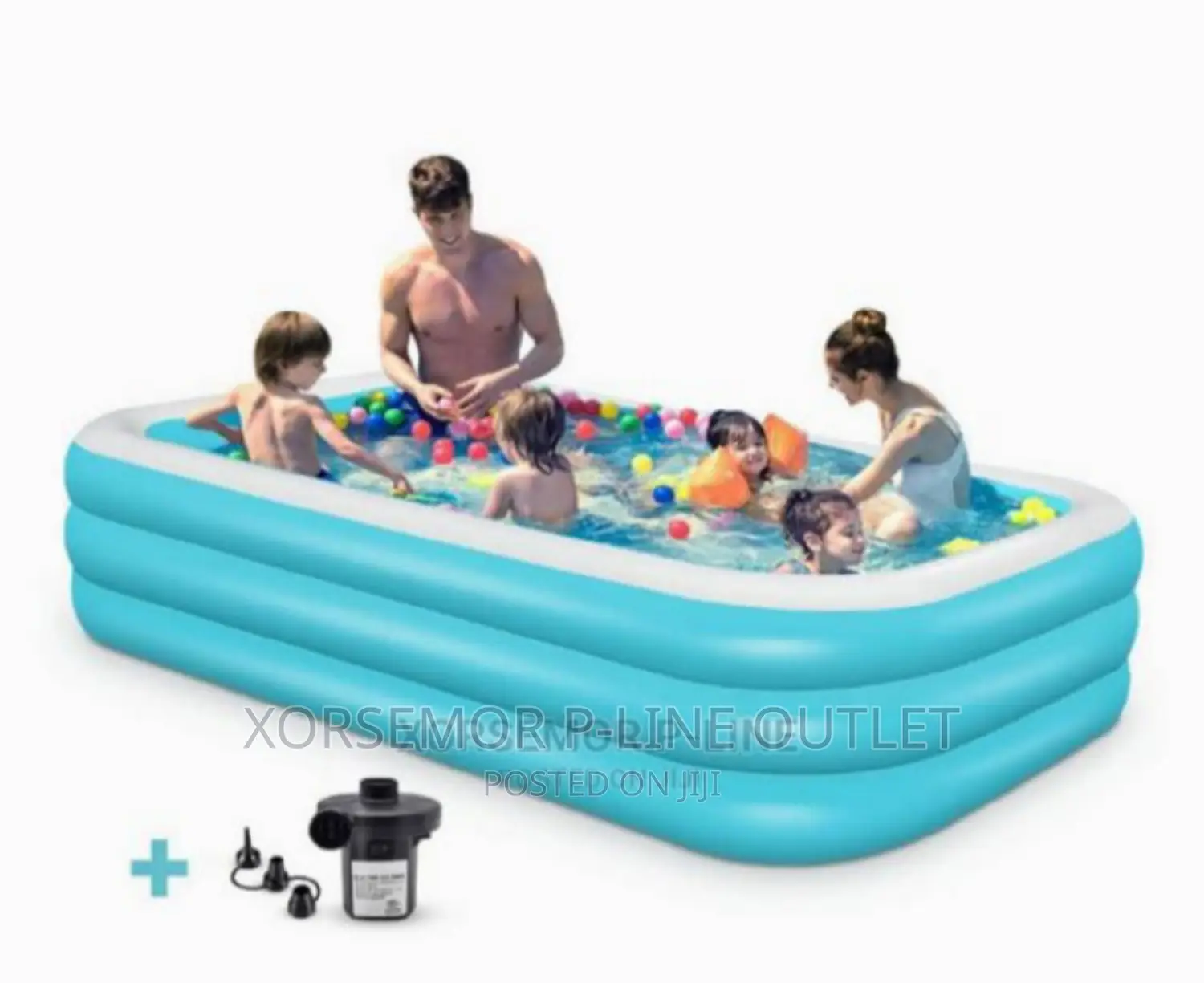 Pool With Electric Pump