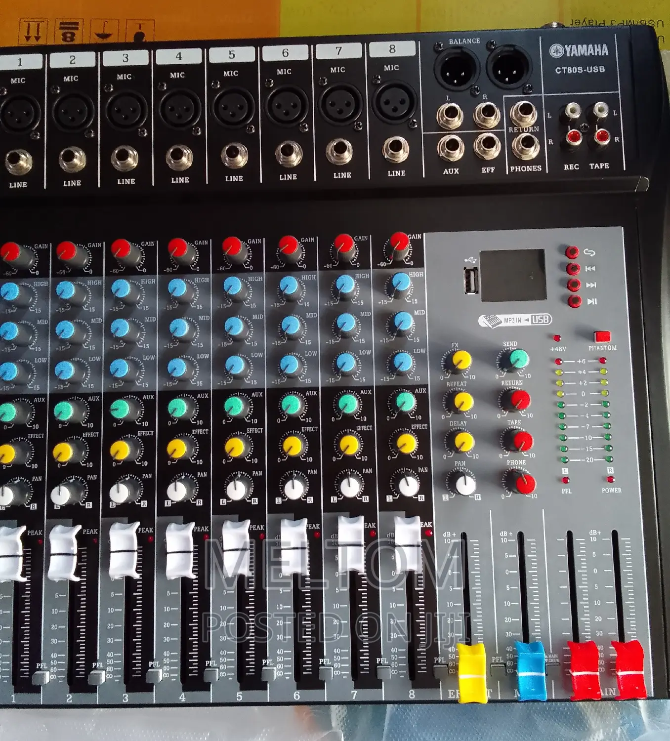 Yamaha 8channels Professional Mixer (Ct80s-usb)