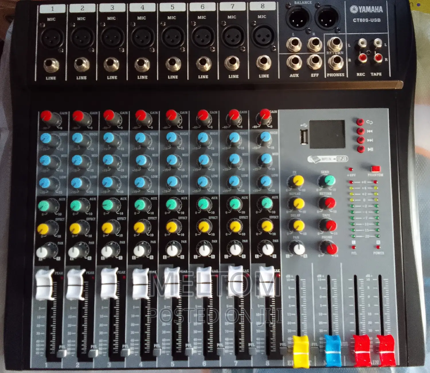 Yamaha 8channels Professional Mixer (Ct80s-usb)