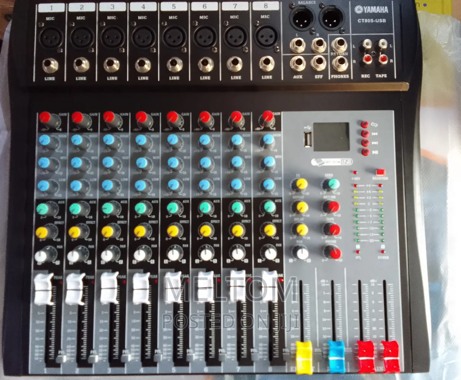 Yamaha 8channels Professional Mixer (Ct80s-usb)