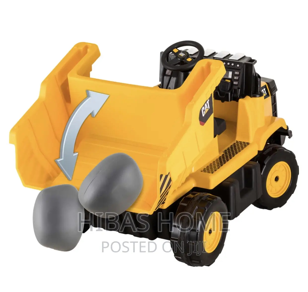 Kid Trax Cat Mining Dumptruck Kids Ride on Car Toy Car