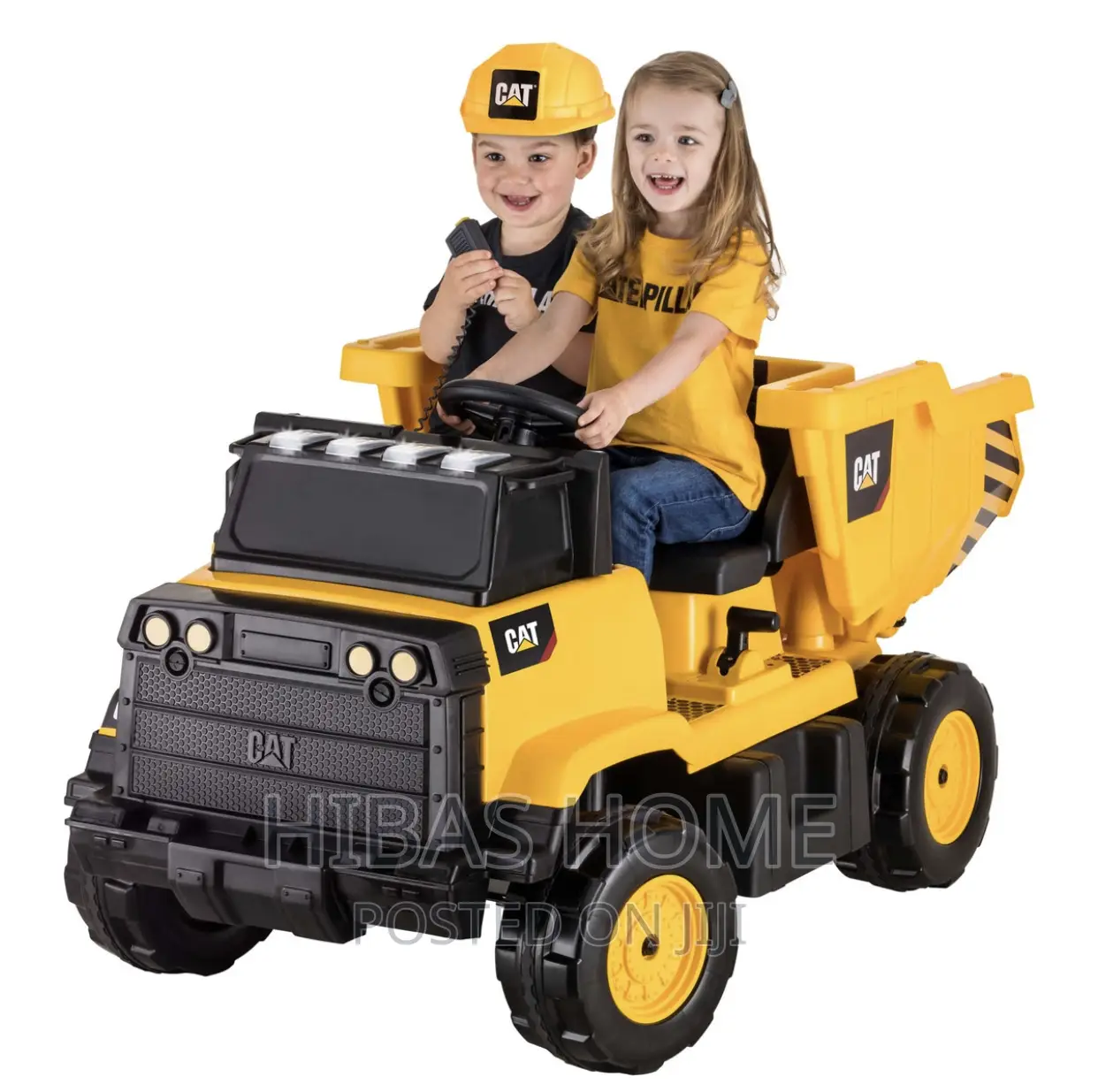 Kid Trax Cat Mining Dumptruck Kids Ride on Car Toy Car