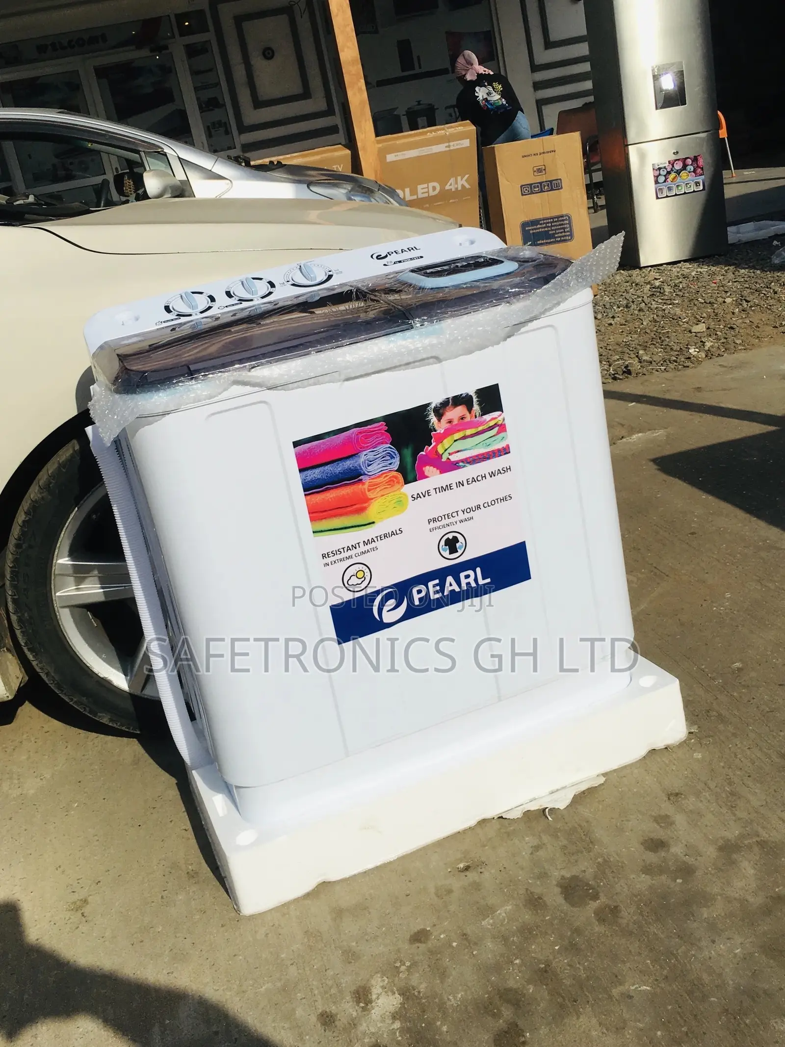Washingmachine 7kg Semiautomatic Topload Pearl Reliable
