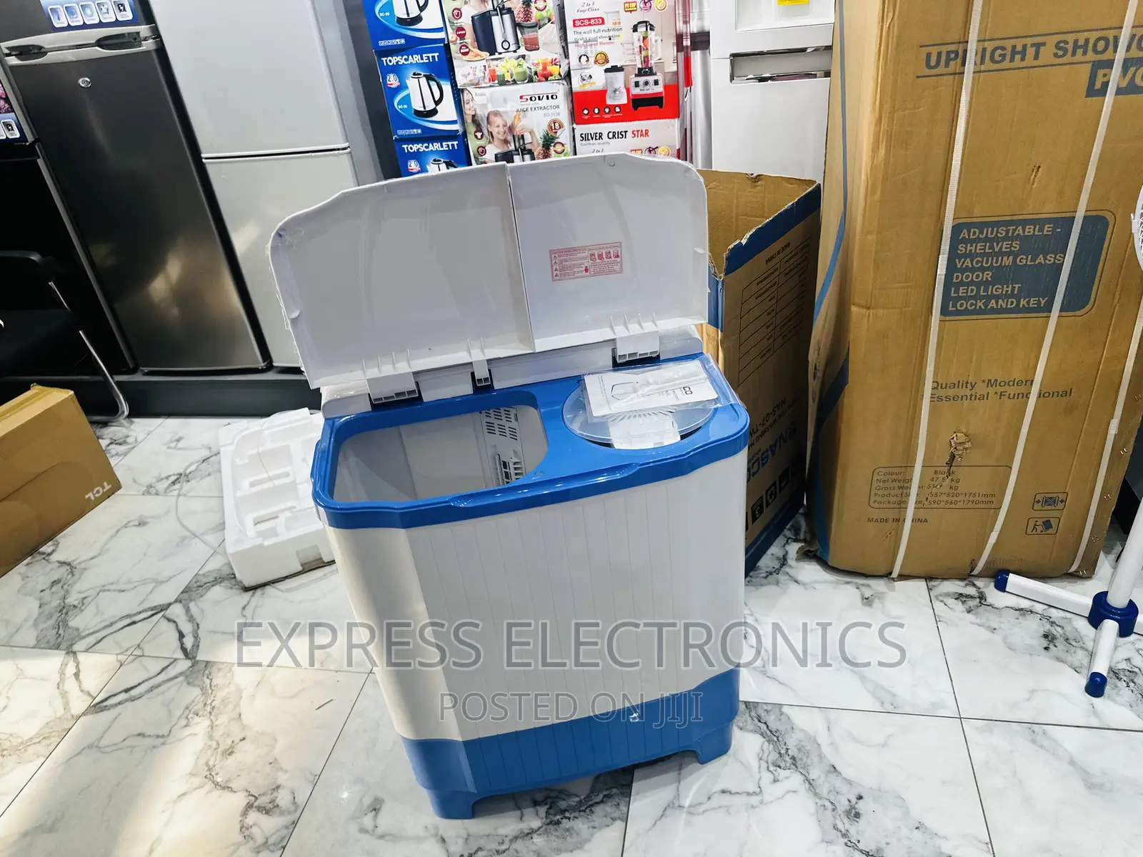 Hand Wash Wave Effect Sleek Washing Machine Nasco 7kg