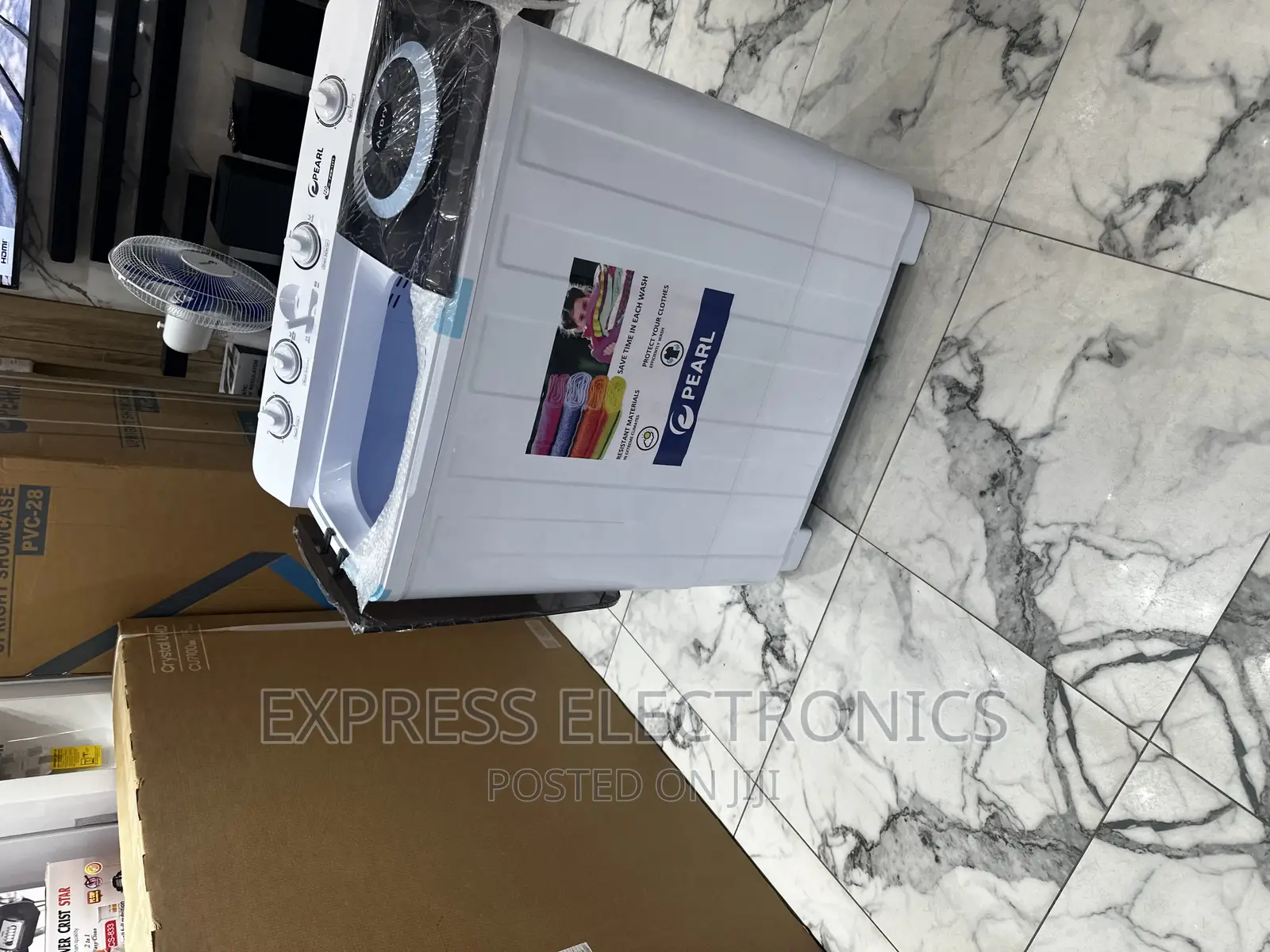 Pearl—12kg Topload Washing Machine Twintub__