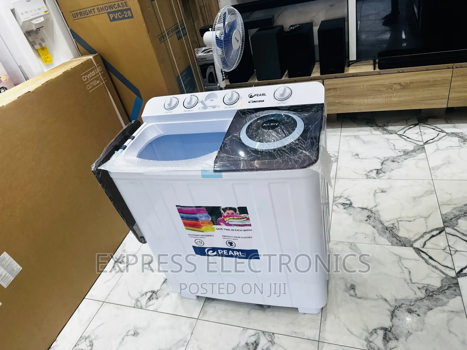 Better and Unique Washing Machine 12kg Topload Pearl