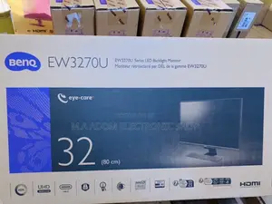 Benq EW3270U Uhd 16:9 HDR Premuim Monitor(Black).