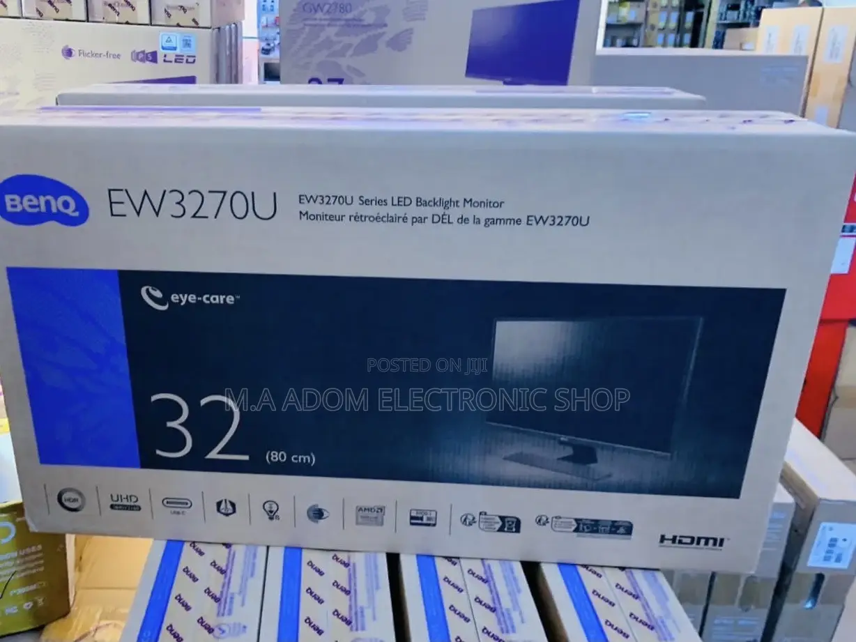 Energy Saving Benq 32” Uhd 16:9 Premium Monitor(EQ3270U).