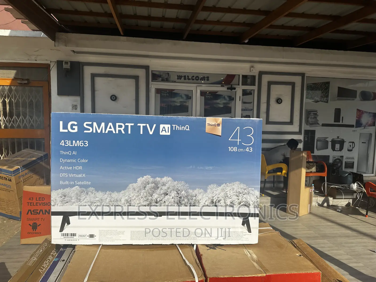 Strong Sleek Slim FHD Smart 43”LM637