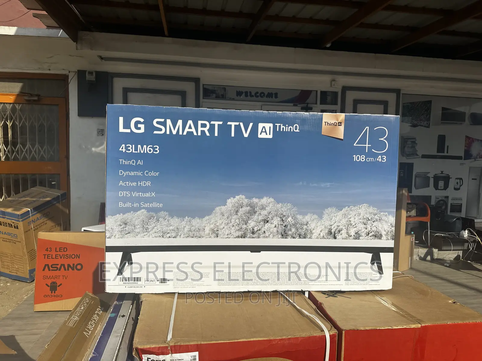 Strong Sleek Slim FHD Smart 43”LM637