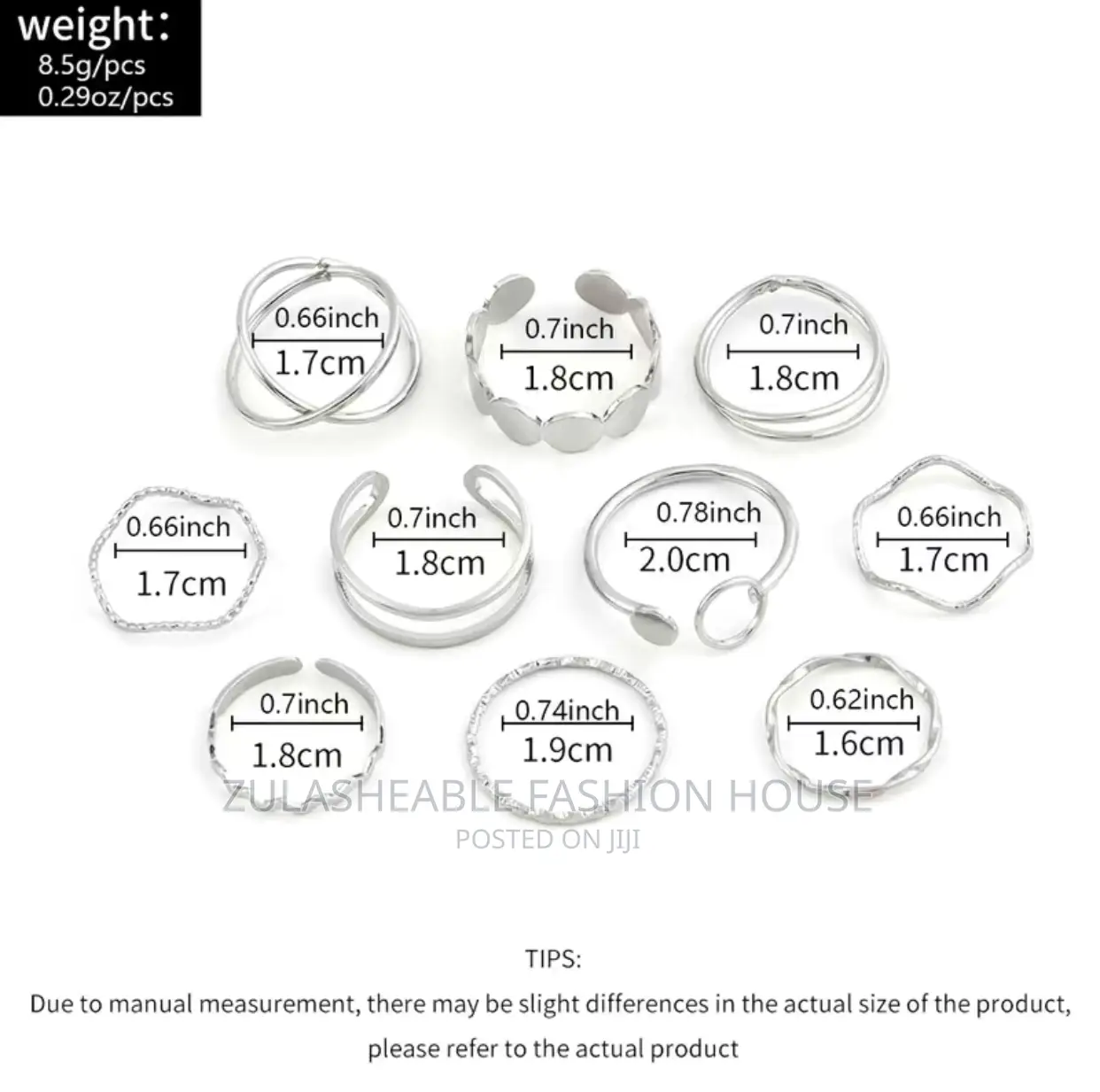10 Pieces Set Ring