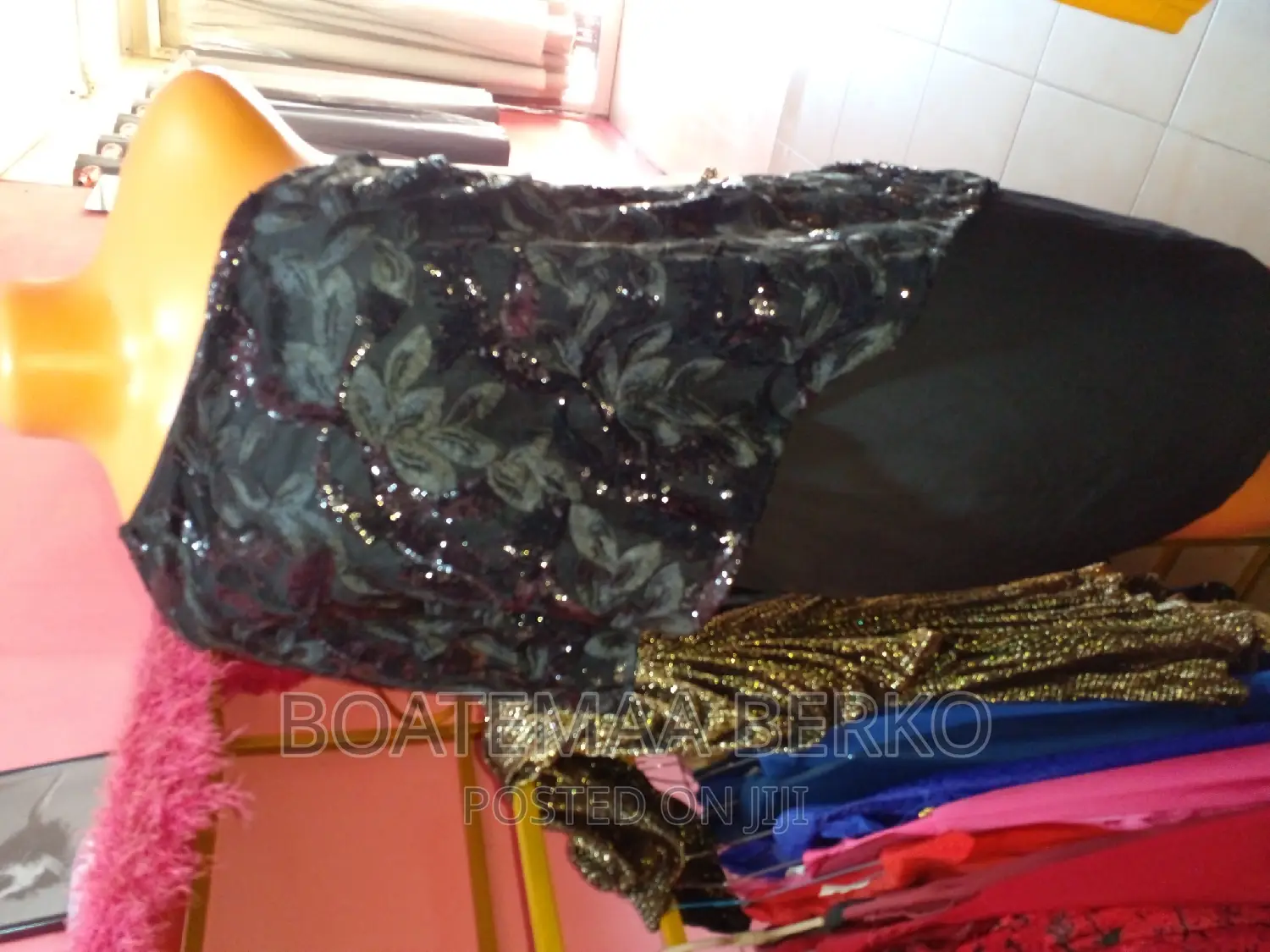 Black Shinning Dress