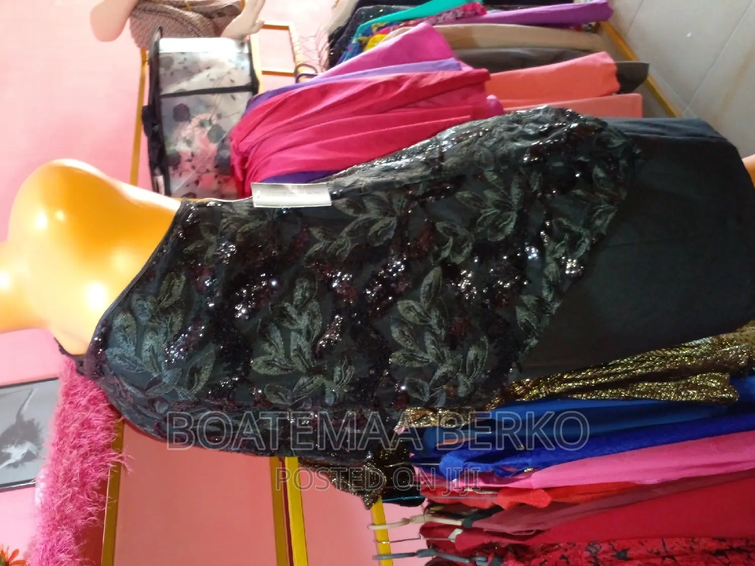 Black Shinning Dress