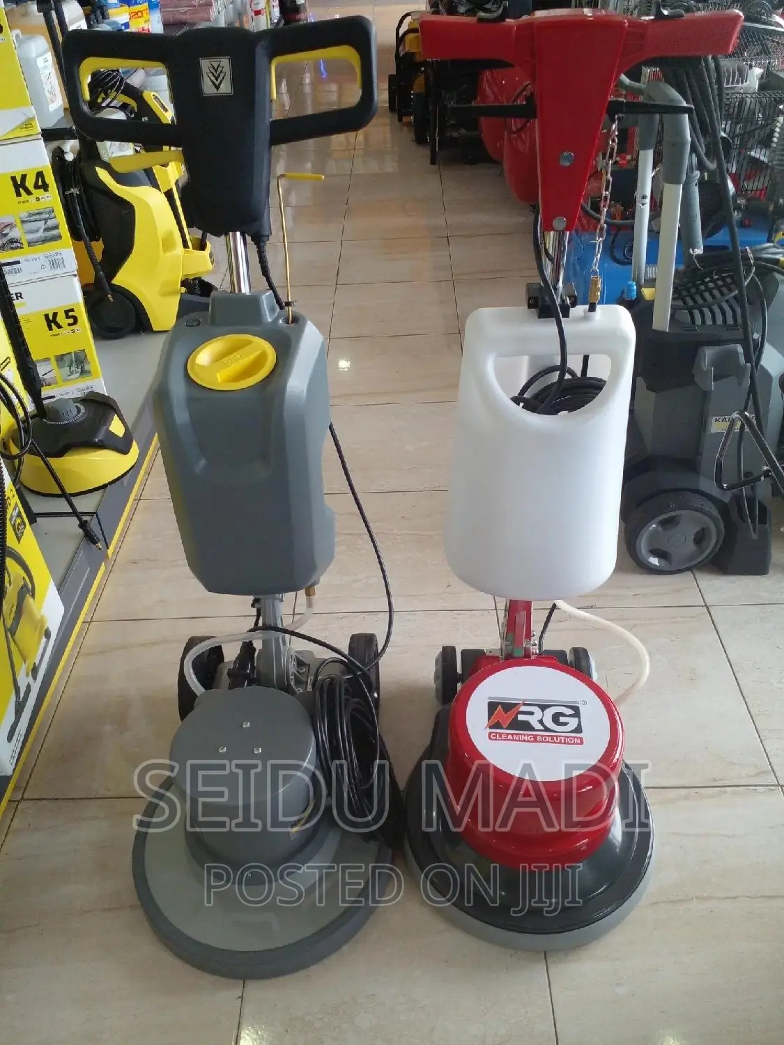 Karcher and NRG Floor Cleaner