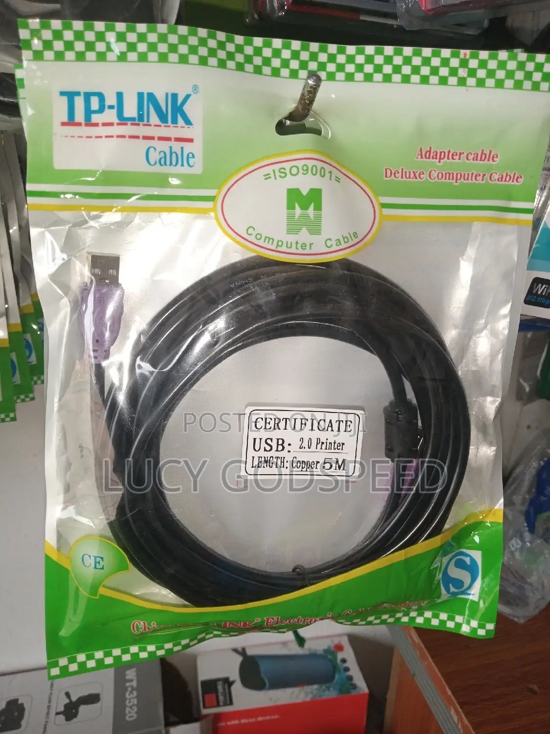 USB 2.0 Printer Cable 5M