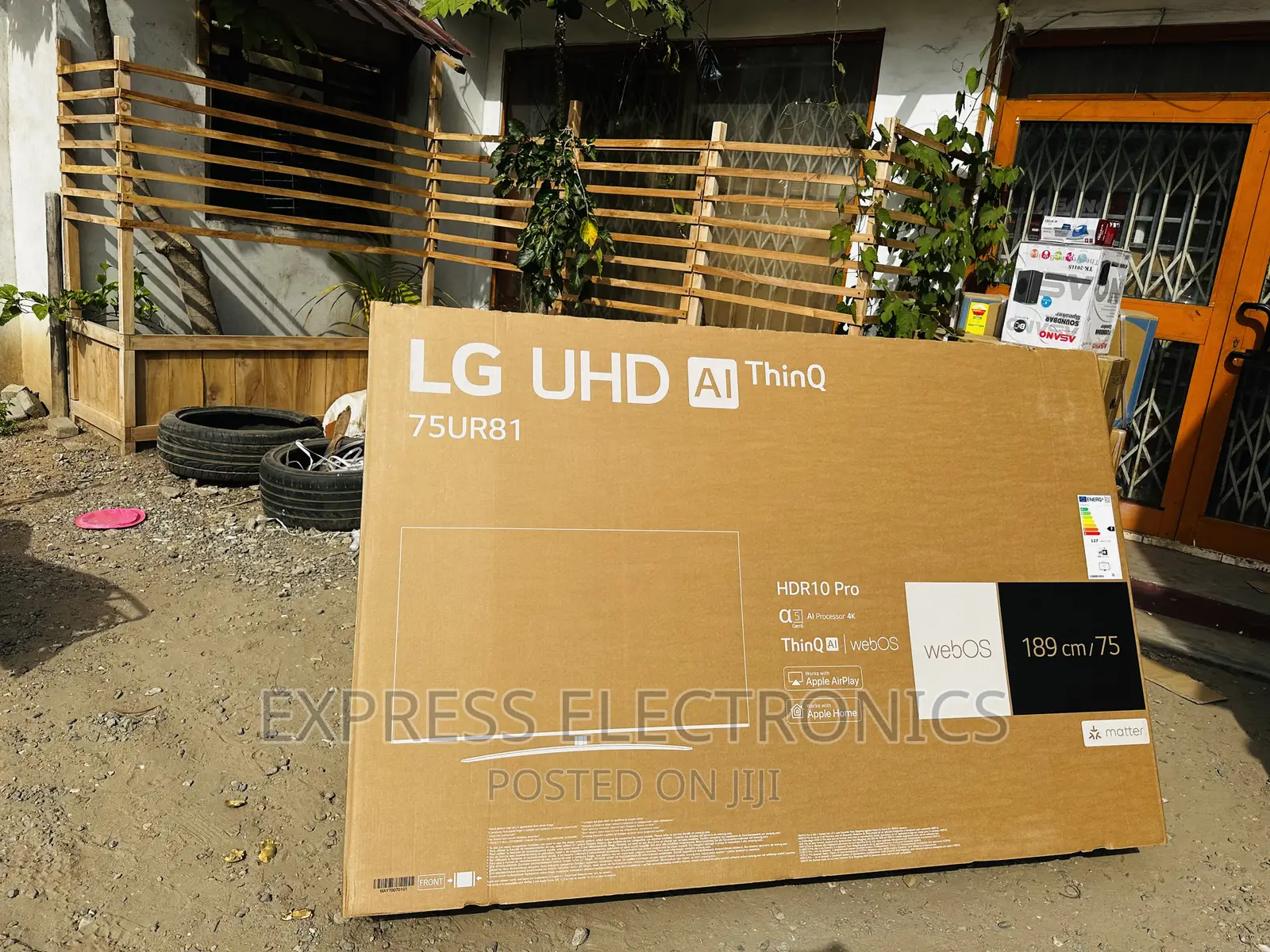Very Best LG UHD Smart 75”UR81.