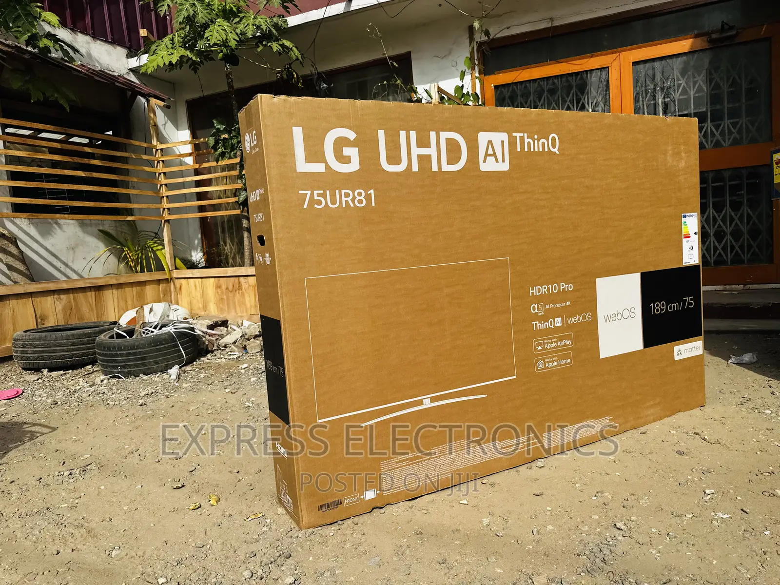 Grab a Deal on Lg UHD Smart 75”UR81,.