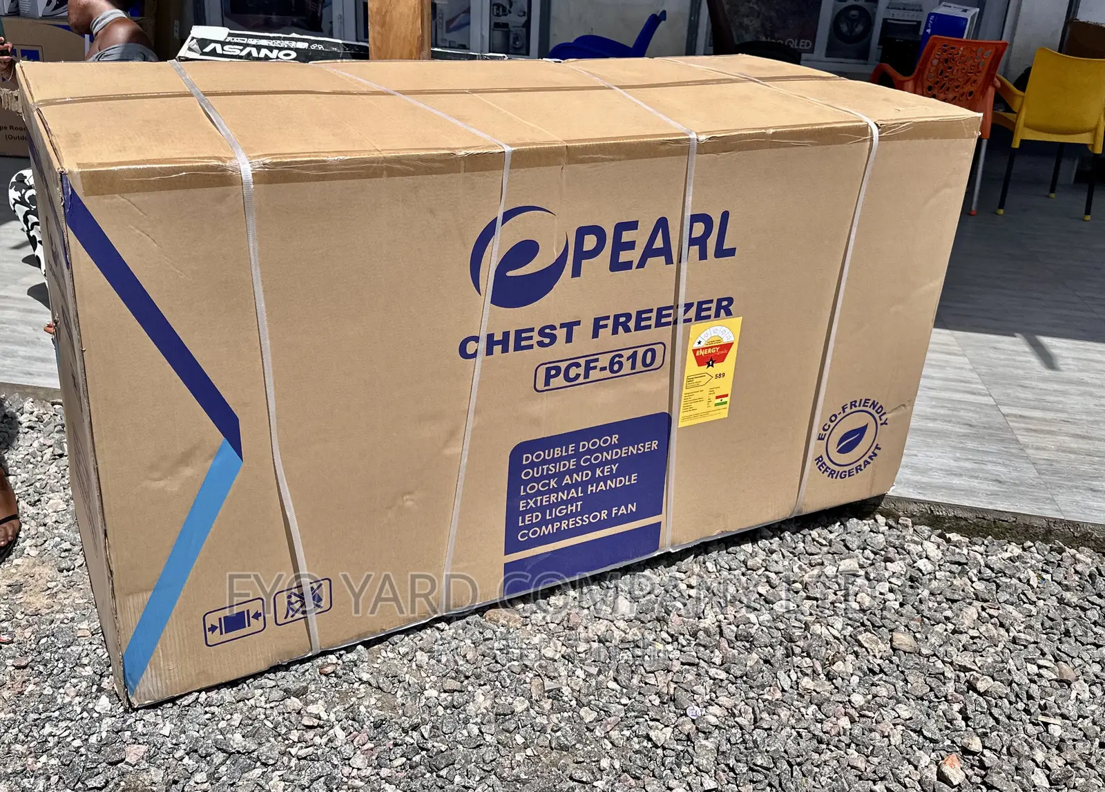 Energy Saving Pearl Big Size Chest Freezer