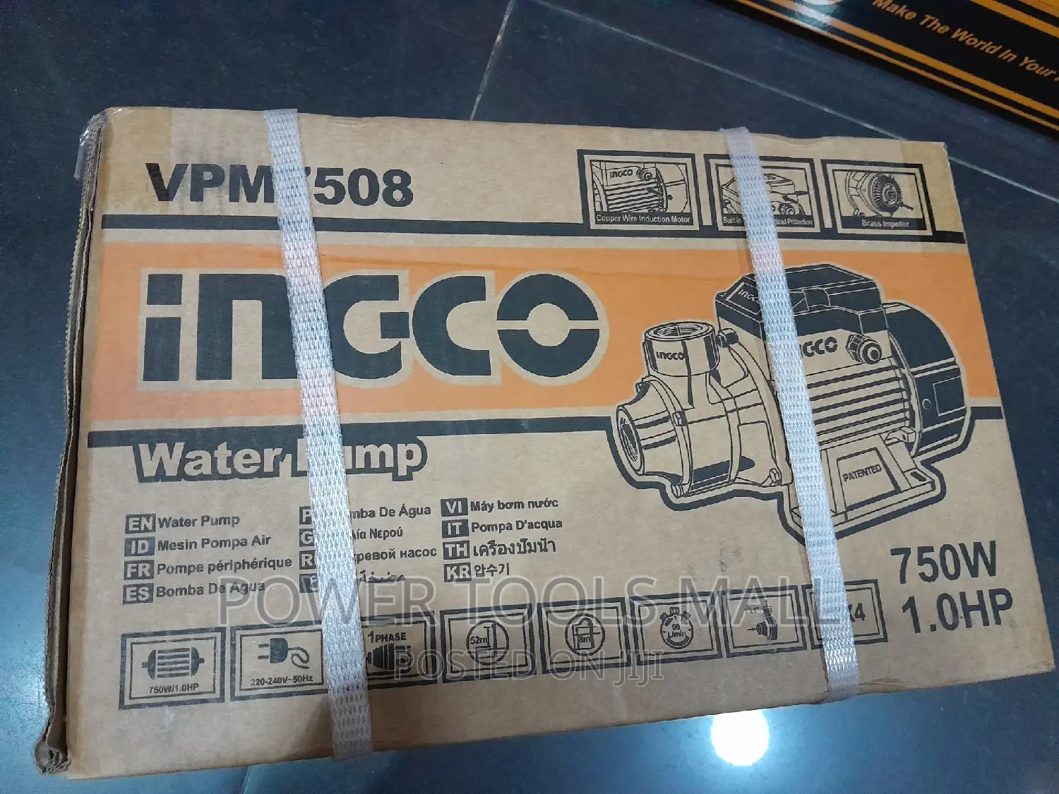 Ingco 0.5hp Water Pump