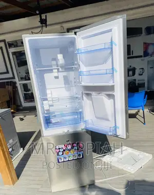 Brand New Pearl Pf-330bwd Double Door Fridge(251ltr)Gray.