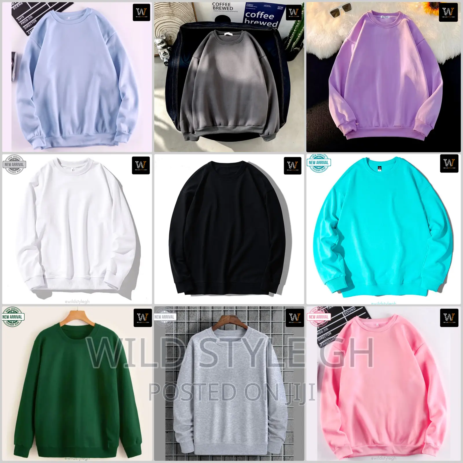 Quality Plain Sweatshirts