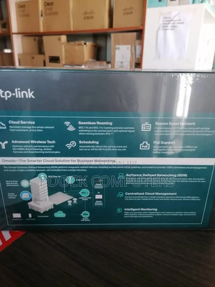 Tp-link Eap225 Ac1350 Wireless Mu-mimo Gigabit Ceiling Indoor Mount