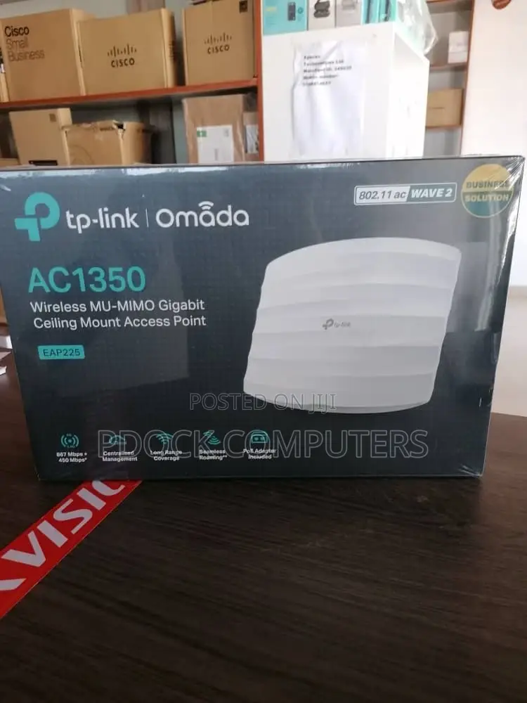 Tp-link Eap225 Ac1350 Wireless Mu-mimo Gigabit Ceiling Indoor Mount