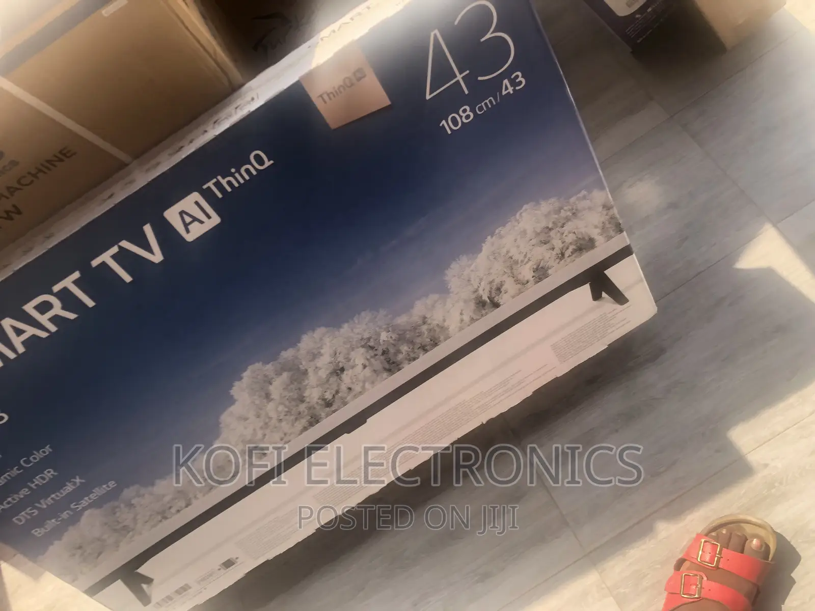 Latest Generation Connectivity-Lg 43′′ Full HDR Smart LED TV