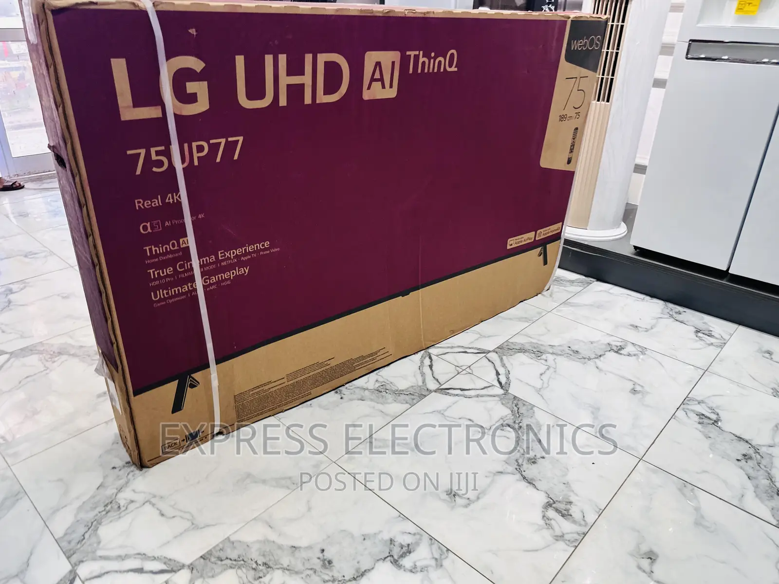 Outstanding Performance UHD Smart LG 75”UP77