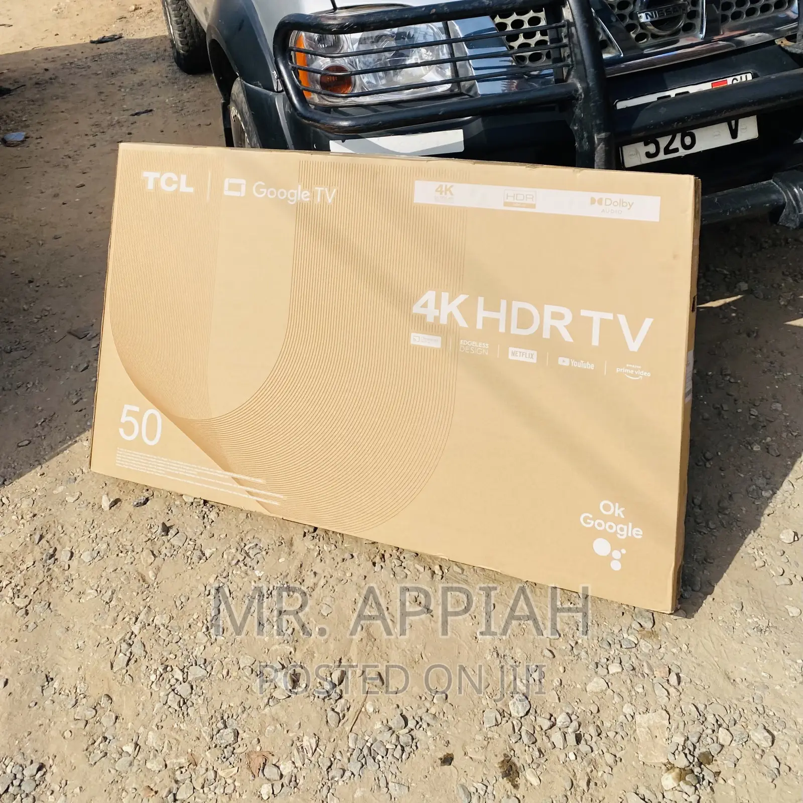 Brand New TCL 50p635 50 Inch HDR Electric Led Tv.