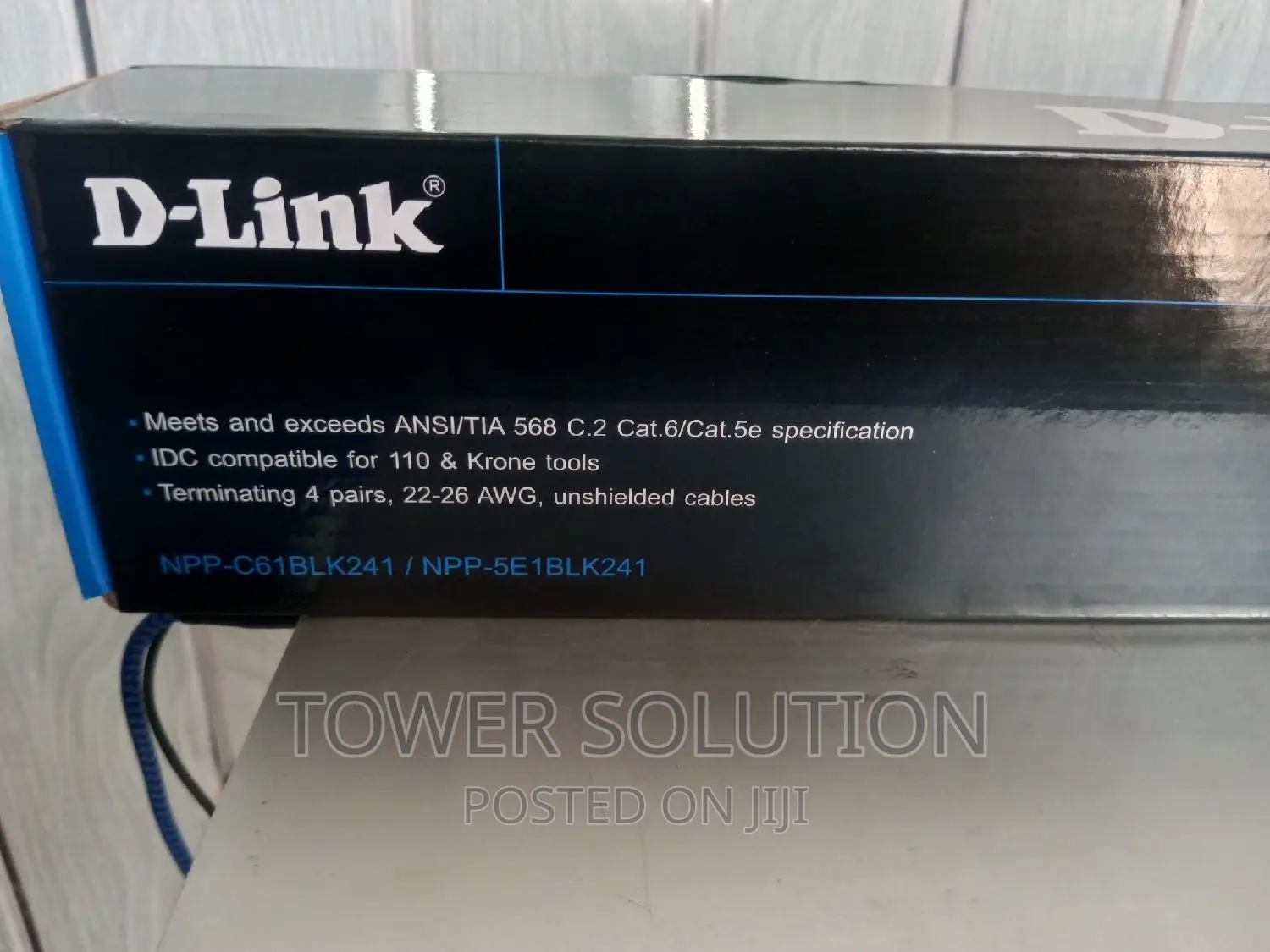 D-Link Unshielded 24port Full Loaded Patch Panel