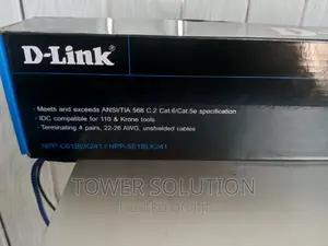D-Link Unshielded 24port Full Loaded Patch Panel