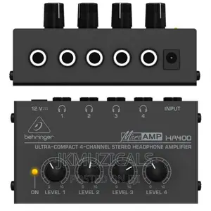 Micro Amp_ Ha400_ 4 Channel- Headphone Amplifier