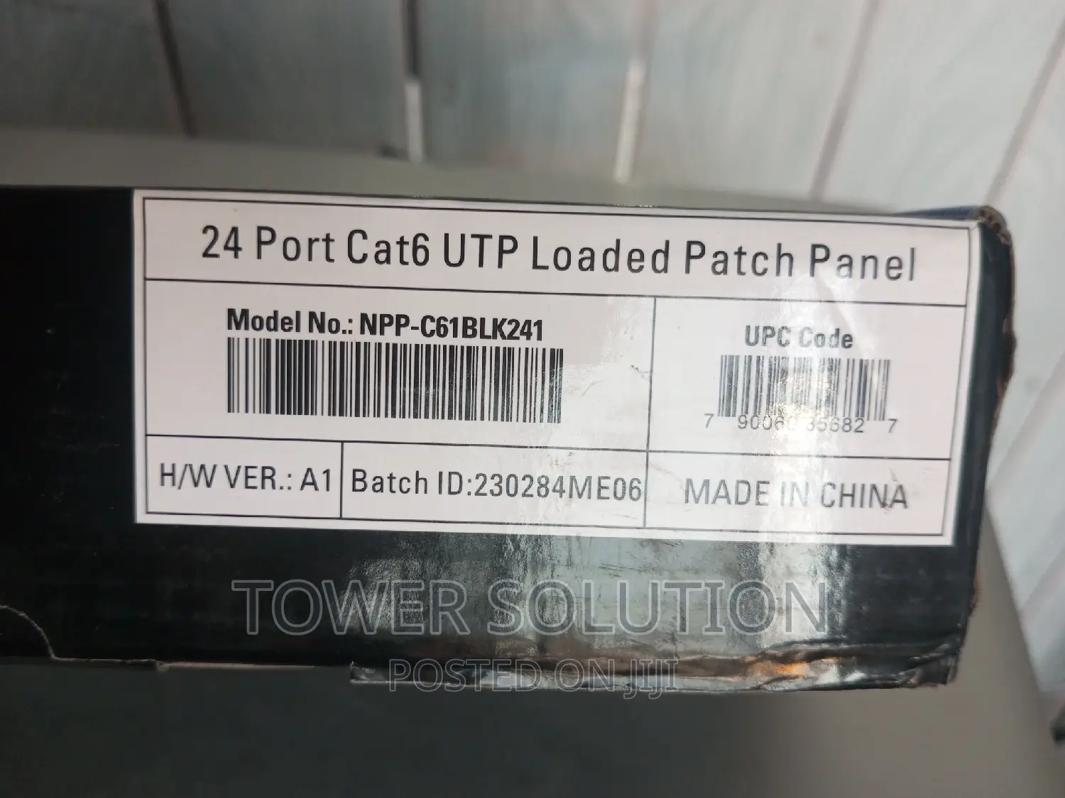D-Link Unshielded 24port Full Loaded Patch Panel