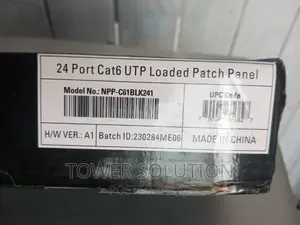 D-Link Unshielded 24port Full Loaded Patch Panel
