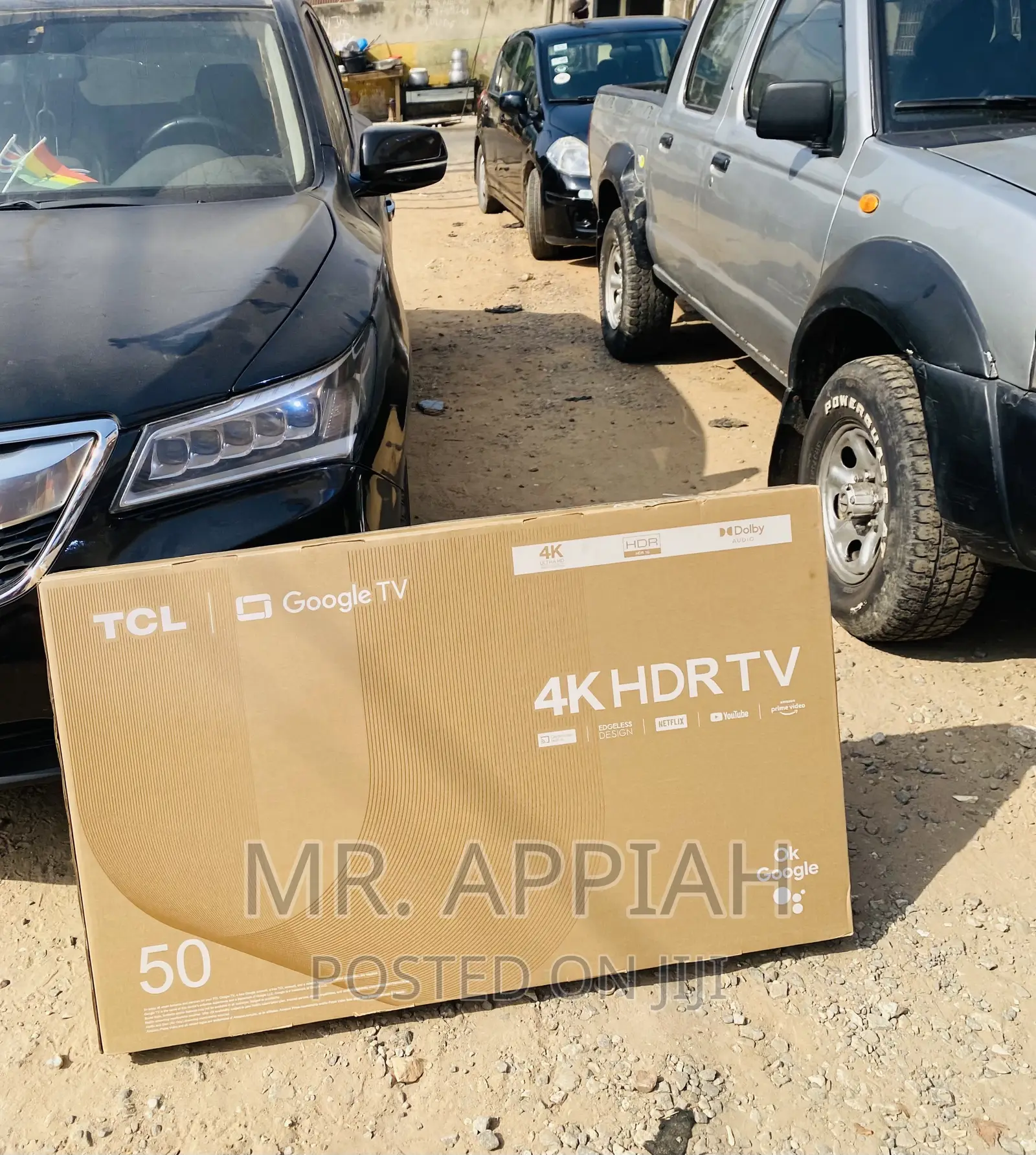 Sealed in Box TCL 50p635 50 Inch HDR Electric Led Tv.