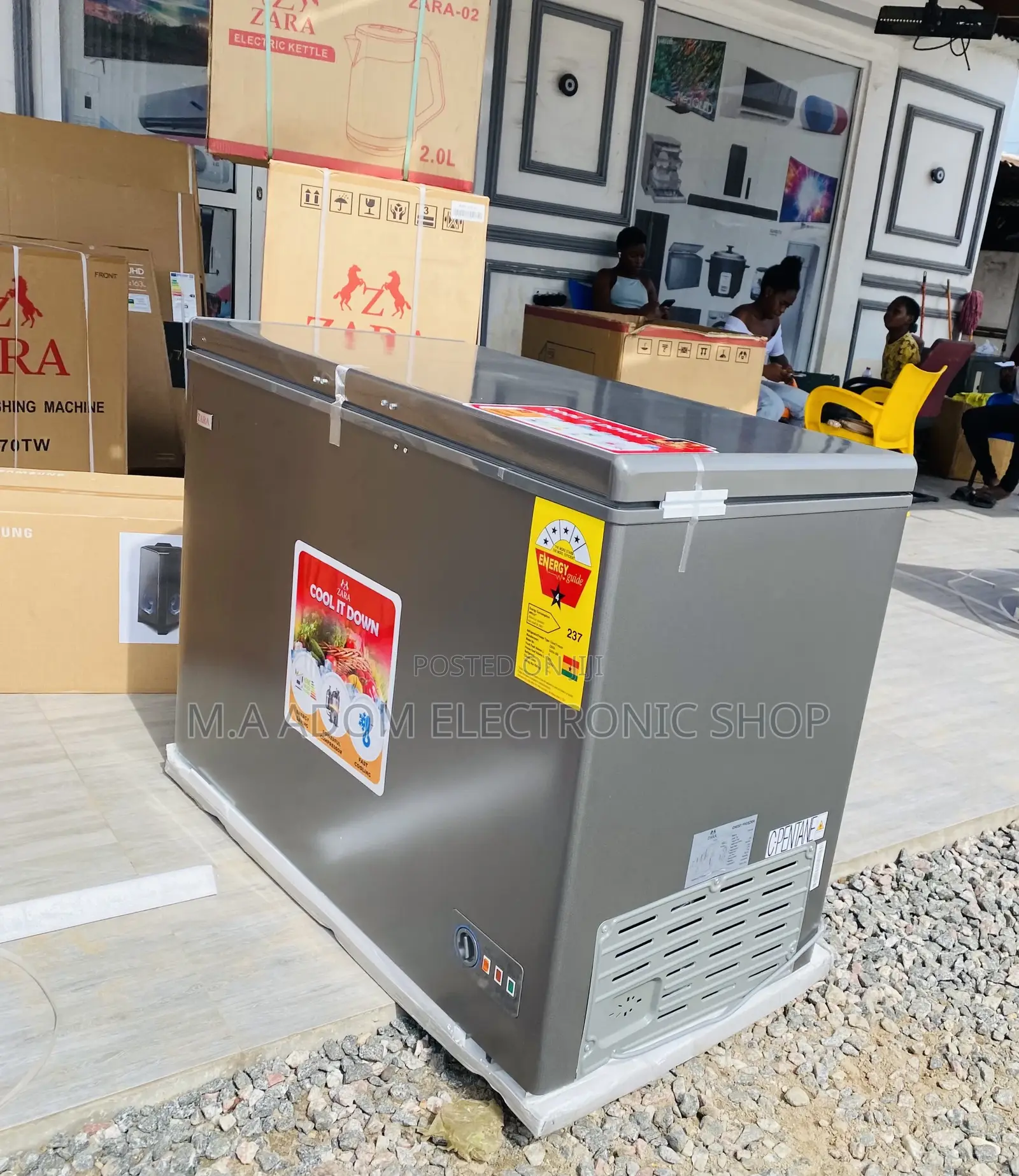 Buy Original Zara 360 Single Door Electric Freezer.