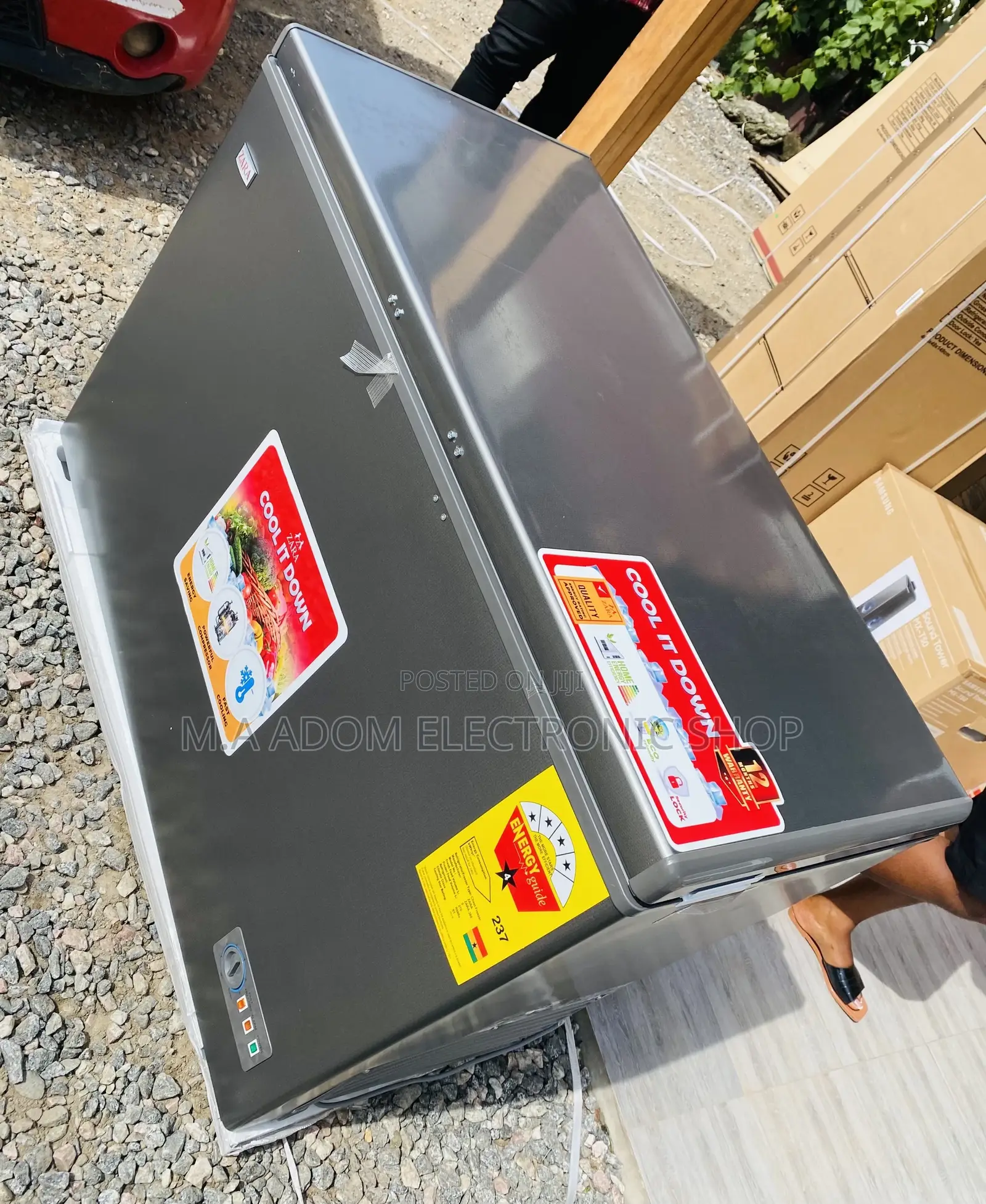 Shop Classic Zara 360 Single Door Electric Chest Freezer 