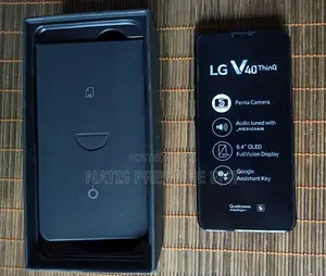 New LG V40 ThinQ 64 GB Black