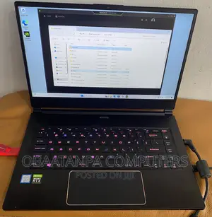 Laptop MSI GS65 Stealth Thin 8RE 16GB Intel Core I9 SSD 512GB