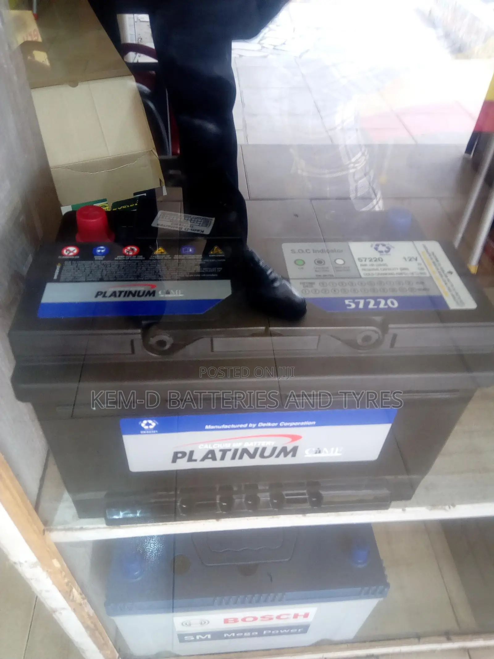 15 Plates Platinum Plus Car Battery