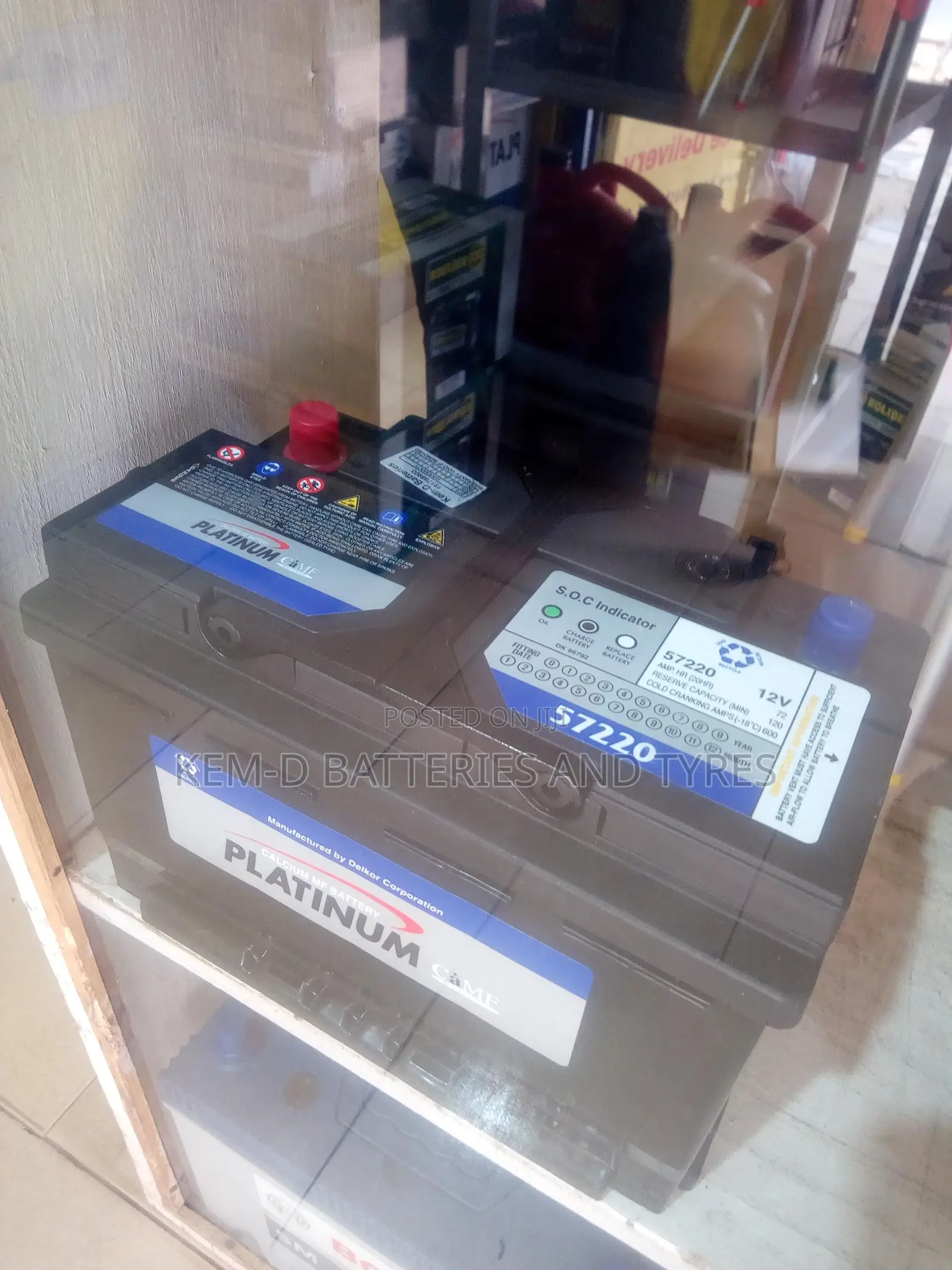 15 Plates Platinum Plus Car Battery