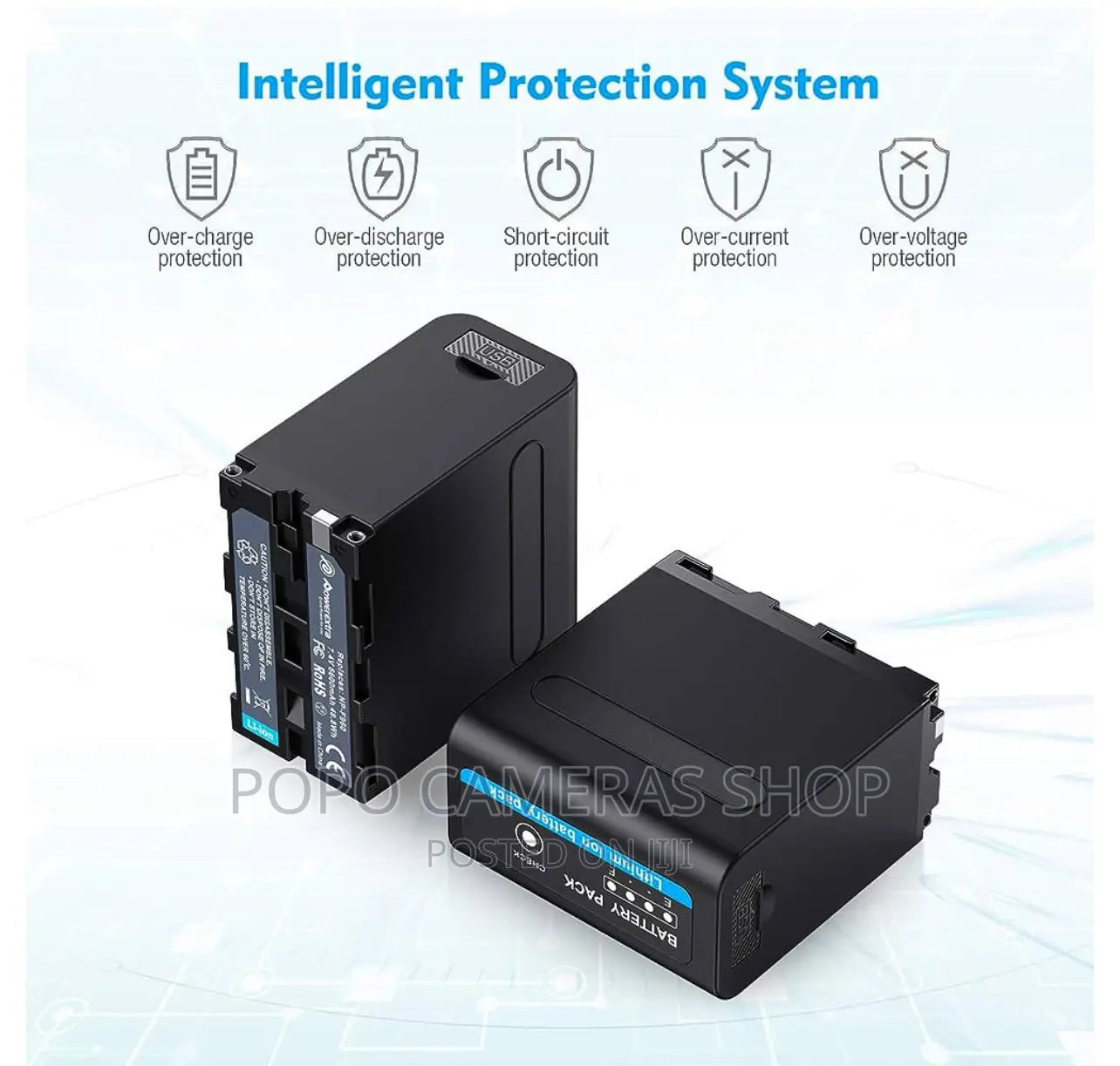 NP-F980 Video Light Battery