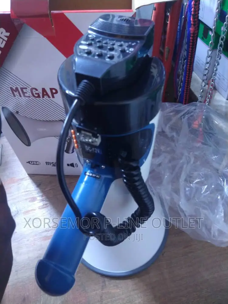 12V Audio Megaphone 