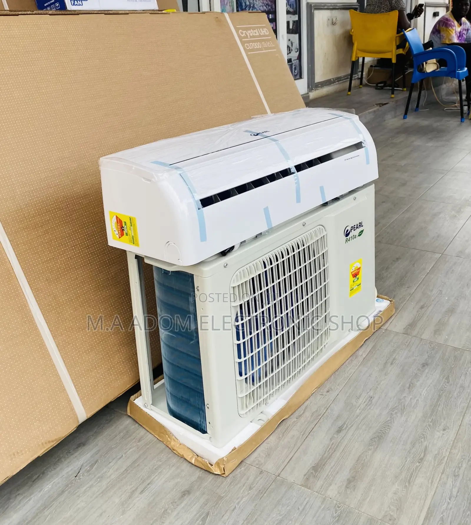 Shop Original Pearl 1.5hp Split Electric Ac(White).